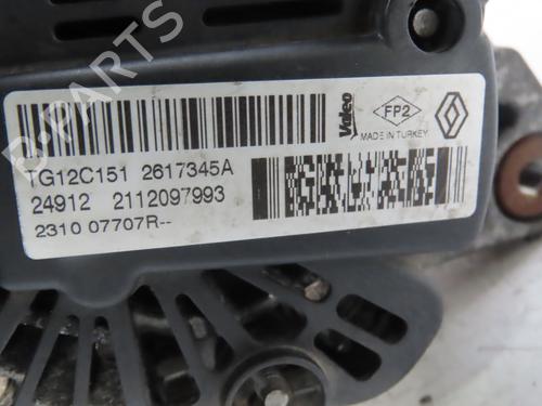 Alternator DACIA DUSTER (HS_) 1.5 dCi (HSMC) | BP33712382M7 - Image 4