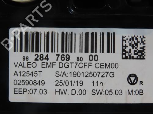 Used Display monitor PEUGEOT 308 II (LB_, LP_, LW_, LH_, L3_) 1.2 THP 130 (131 hp) 28970007