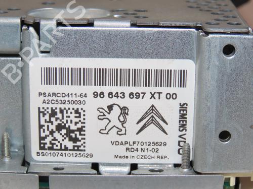 Used Radio PEUGEOT 207 (WA_, WC_) 1.6 HDi (109 hp) 24706885