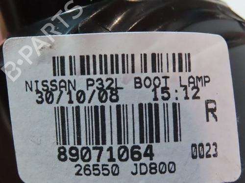 Right tailgate light NISSAN QASHQAI I (J10, NJ10) 2.0 All-wheel Drive | BP27666379C80