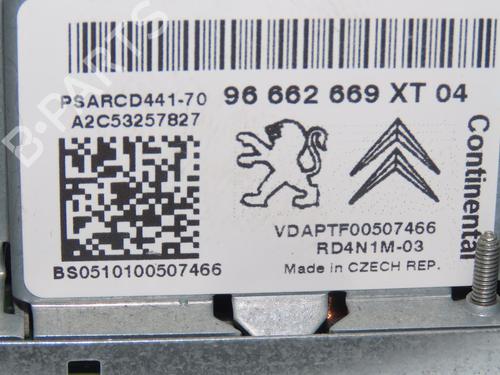 Used Radio PEUGEOT 207 (WA_, WC_) 1.6 HDi (90 hp) 25150225