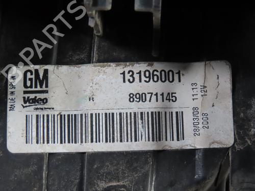 Højre baglygte OPEL MERIVA A MPV (X03) 1.7 CDTI (E75) (100 hp) 17021939