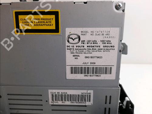 Used Radio MAZDA 2 (DE_, DH_) 1.3 (DE3FS) (75 hp) 11333398