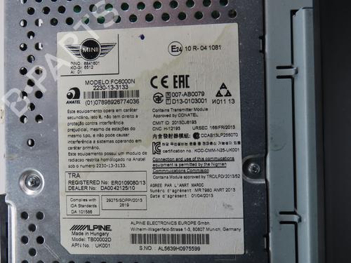 Radio MINI MINI (F56) One | BP25611126E6