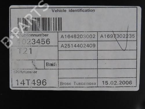 Used Rear right window mechanism MERCEDES-BENZ R-CLASS (W251, V251) R 350 4-matic (251.065, 251.165) (272 hp) 29577849