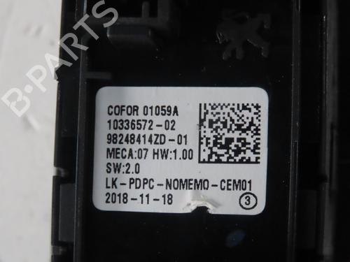 Left front window switch CITROËN GRAND C4 SPACETOURER (3A_, 3E_) 1.5 BlueHDi 130 | BP40051862I27 - Image 2