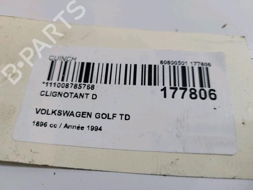 Used Right front indicator VW GOLF III (1H1) 1.9 TD, GTD (75 hp) 23164533