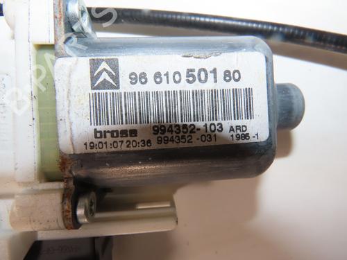 Elevalunas trasero derecho CITROËN C6 (TD_) 2.7 HDi (204 hp) 29644178