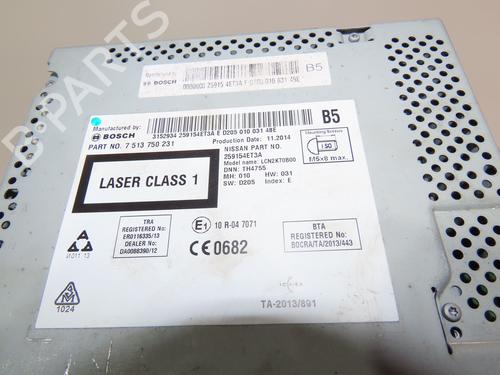 Radio NISSAN QASHQAI II (J11, J11_) 1.2 DIG-T | BP20385705E6 