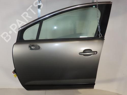 Left front door PEUGEOT 3008 I MPV (0U_) 1.6 HDi | BP26311111C2 