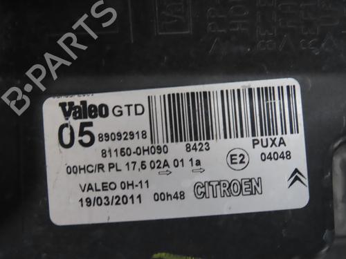 Left headlight CITROËN C1 (PM_, PN_) 1.0 | BP37277030C28 - Image 2