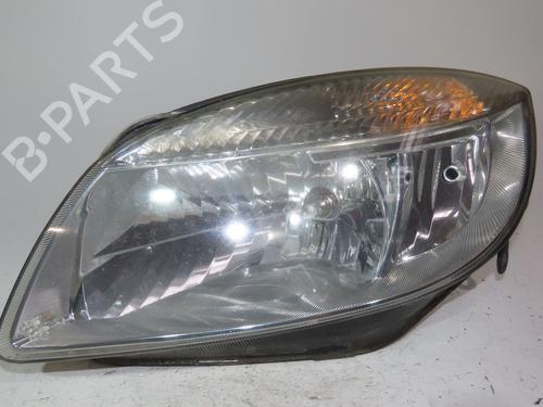 Left headlight SKODA FABIA II (542) 1.4 TDI | BP24489741C28 