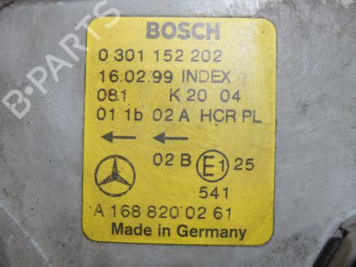 Right headlight MERCEDES-BENZ A-CLASS (W168) A 160 CDI (168.007) | BP24489722C29 