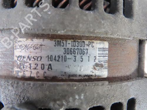 Alternator FORD FIESTA V (JH_, JD_) 1.6 TDCi | BP26335854M7 