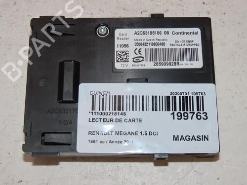 Used Card reader RENAULT MEGANE III Grandtour (KZ0/1) 1.5 dCi (KZ0C, KZ1A) (90 hp) 20299678