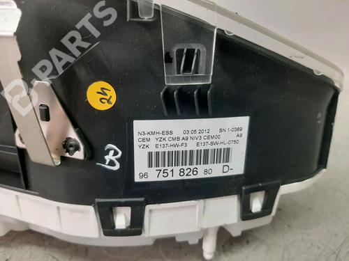 Instrument cluster PEUGEOT 208 I (CA_, CC_) 1.4 VTi | BP9013888C47 