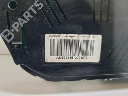 Instrument cluster RENAULT MEGANE III Hatchback (BZ0/1_, B3_) 1.5 dCi | BP9049368C47 