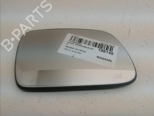Used Right mirror glass PEUGEOT 307 (3A/C) 1.6 16V (109 hp) 15577819