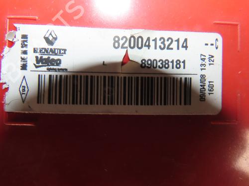 Used Left taillight RENAULT MEGANE II (BM0/1_, CM0/1_) 1.5 dCi (BM1E, CM1E) (106 hp) 29740358