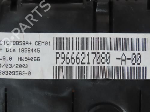 Instrument cluster CITROËN C4 Picasso I MPV (UD_) 1.6 HDi | BP28833490C47