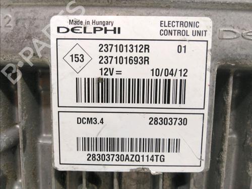 Engine control unit (ECU) RENAULT TWINGO II (CN0_) 1.5 dCi 75 | BP13301672M57