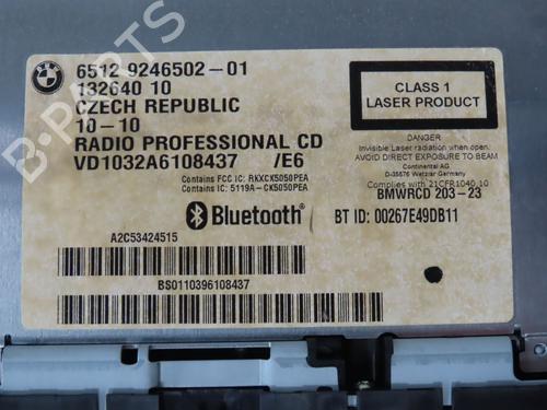 Radio BMW 1 (E87) 116 d | BP38548698E6 - Image 3