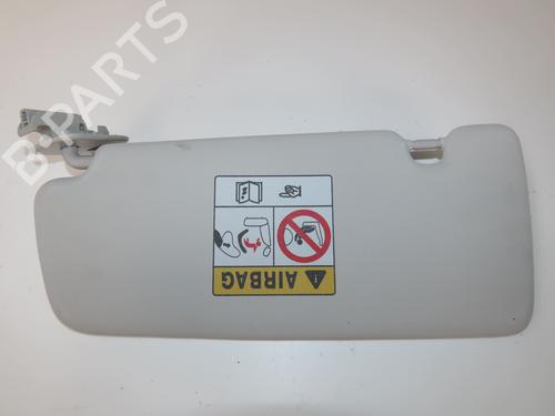 Used Right sun visor RENAULT CLIO V (B7_) 1.0 LPG (B7MT) (101 hp) 27622229