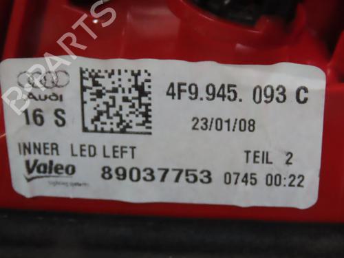 Venstre baglygte bagklap AUDI A6 C6 Avant (4F5) 2.0 TDI (136 hp) 28416729