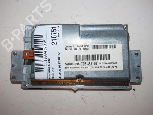 Display monitor CITROËN C3 II (SC_) 1.6 HDi | BP25207622C48 