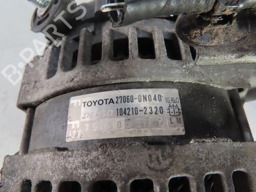 Generator TOYOTA YARIS (_P9_) 1.4 D-4D (NLP90_, NLP90R) | BP29344502M7 