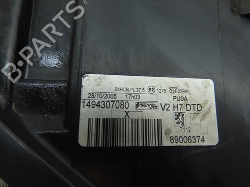 Right headlight PEUGEOT 807 (EB_)  | BP23164672C29 