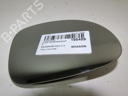 Speilglass høyre VW GOLF V (1K1) 1.6 (102 hp) 16243138