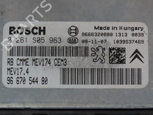 Engine control unit (ECU) CITROËN DS3 (SA_) 1.6 VTi 120 | BP28177816M57 