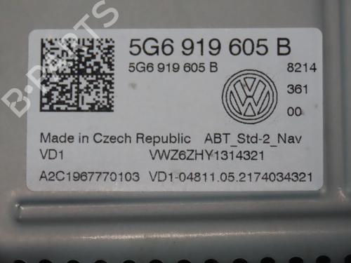Display monitor VW POLO VI (AW1, BZ1, AE1) 1.0 TSI | BP31140855C48