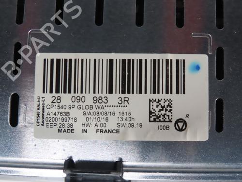 Multifunctionele display RENAULT MEGANE IV Hatchback (B9A/M/N_) 1.5 dCi 110 (B9A3) (110 hp) 31277144