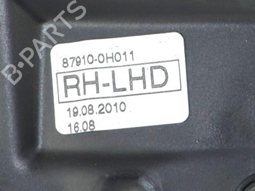 Used Right mirror PEUGEOT 107 (PM_, PN_) 1.0 (68 hp) 32075913