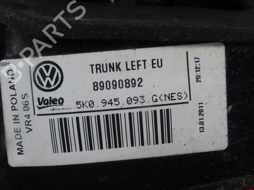 Left tailgate light VW GOLF VI (5K1) 1.4 | BP30140065C79 