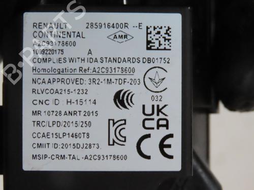 Used Ignition barrel RENAULT CLIO V (B7_) 1.0 SCe 65 (B7MG) (67 hp) 28136627