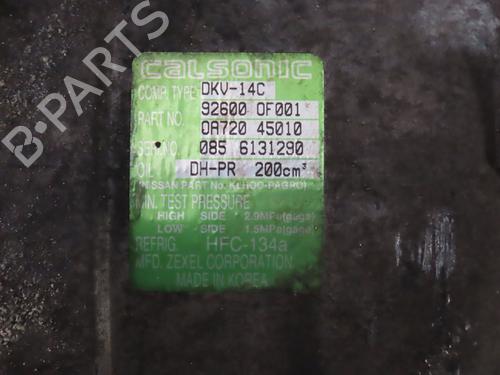 Compresseur AC NISSAN TERRANO II (R20) 2.7 TDi 4WD | BP29621717M34 