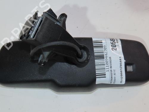 Used Rear mirror PEUGEOT 207 CC (WD_) 1.6 HDi (109 hp) 25278943