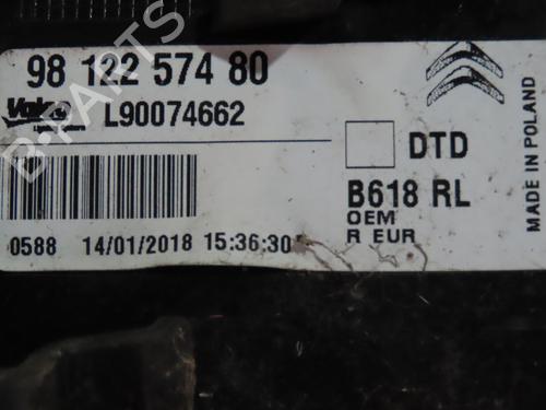 Used Right taillight CITROËN C3 III (SX) 1.2 VTi 82 (82 hp) 29494579