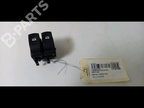 Used Left front window switch Left front window switch RENAULT TWINGO II (CN0_) 1.5 dCi (CN0E) (64 hp) 9022782 9022782