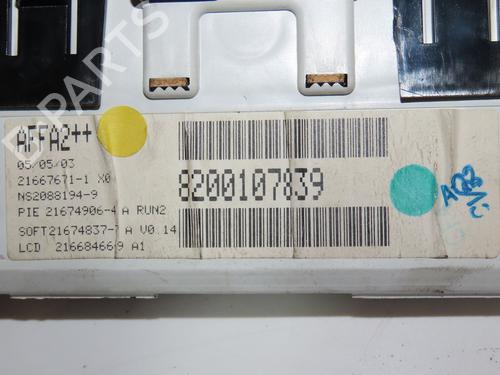 Display monitor RENAULT MEGANE II (BM0/1_, CM0/1_) 1.6 16V (BM0C, CM0C) | BP29380418C48 