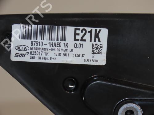 Left mirror KIA CEE'D Hatchback (ED) 1.6 CRDi 90 | BP31155333C26 