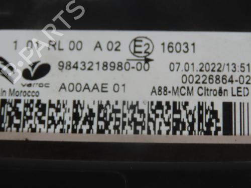 Left daytime light CITROËN C3 AIRCROSS II (2R_, 2C_) 1.2 PureTech 110 (2RHNZB, 2RHNZW, 2RHNPX, 2RHNPJ) | BP26304129C104