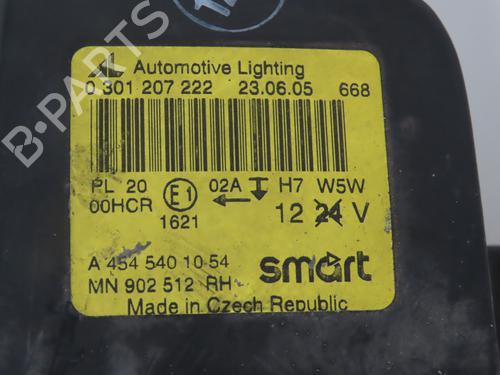 Faro derecho SMART FORFOUR (454) 1.5 CDI (454.001) | BP30311711C29