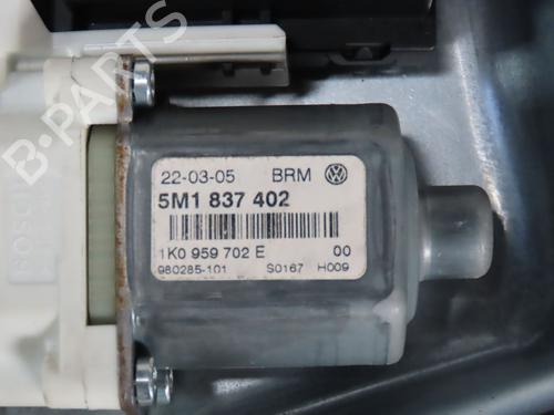Front right window mechanism VW GOLF PLUS V (5M1, 521) 1.9 TDI | BP31820657C23