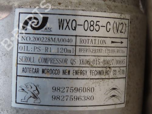 AC compressor PEUGEOT 208 II (UB_, UP_, UW_, UJ_) 1.2 PureTech 75 | BP18859652M34 