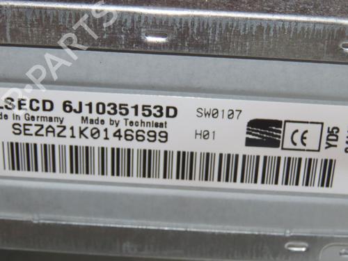 Used Radio SEAT IBIZA IV (6J5, 6P1) 1.2 TDI (75 hp) 25300207