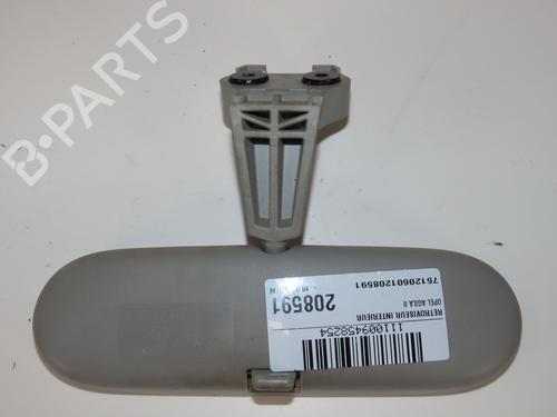 Used Rear mirror OPEL AGILA B (H08) 1.2 (F68) (94 hp) 26162610